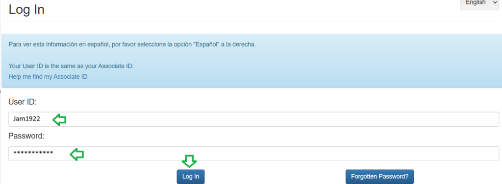 Pay subs login dashboard credentials