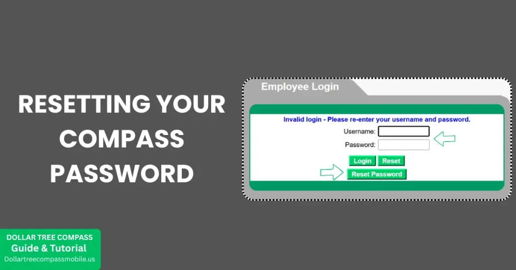 resetting your compass password